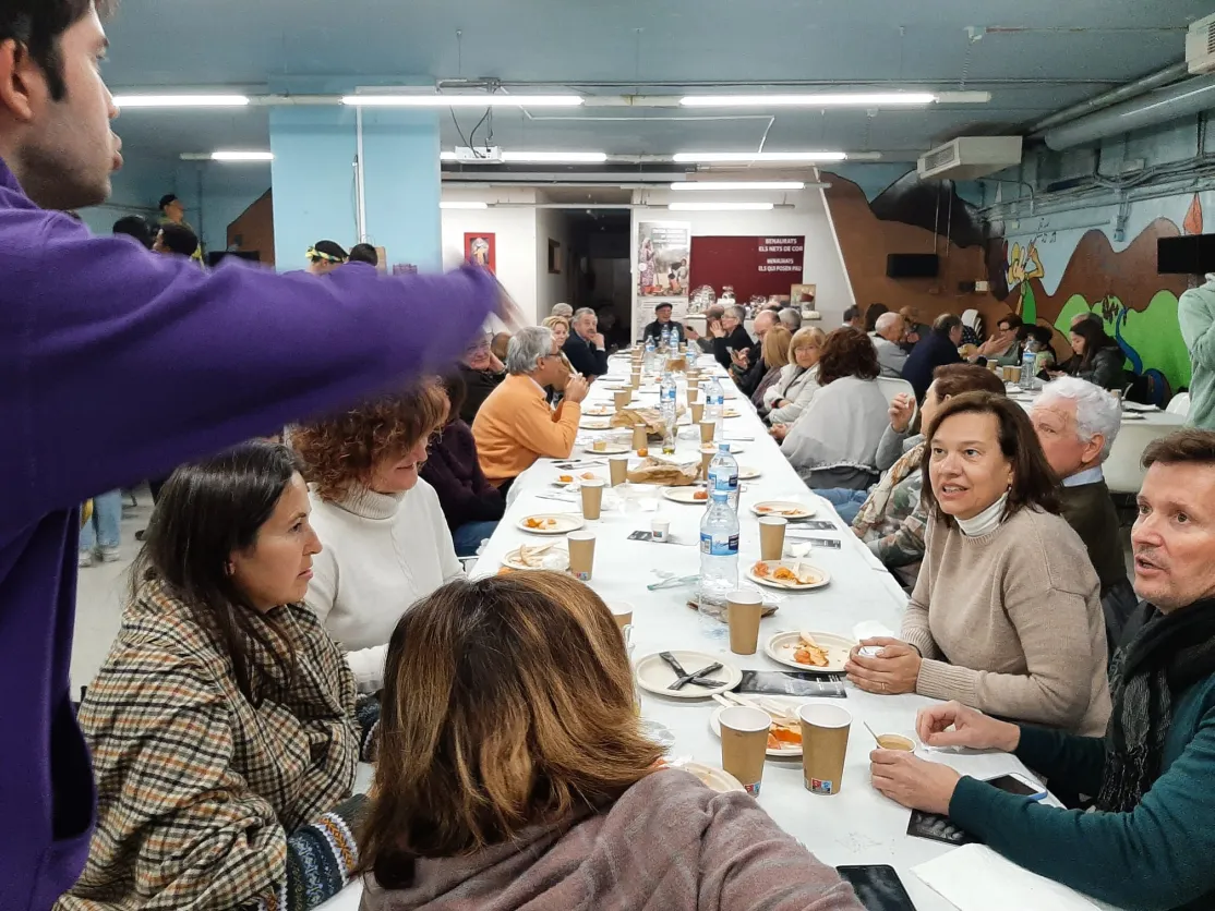 Cena Solidaria en la parroquia Sant Joan Baptista de Reus