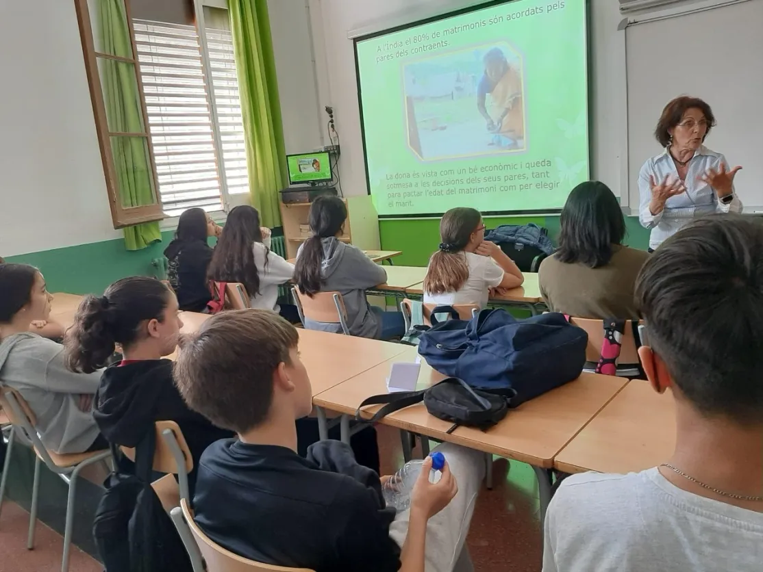 Charla en Instituto Tarragona