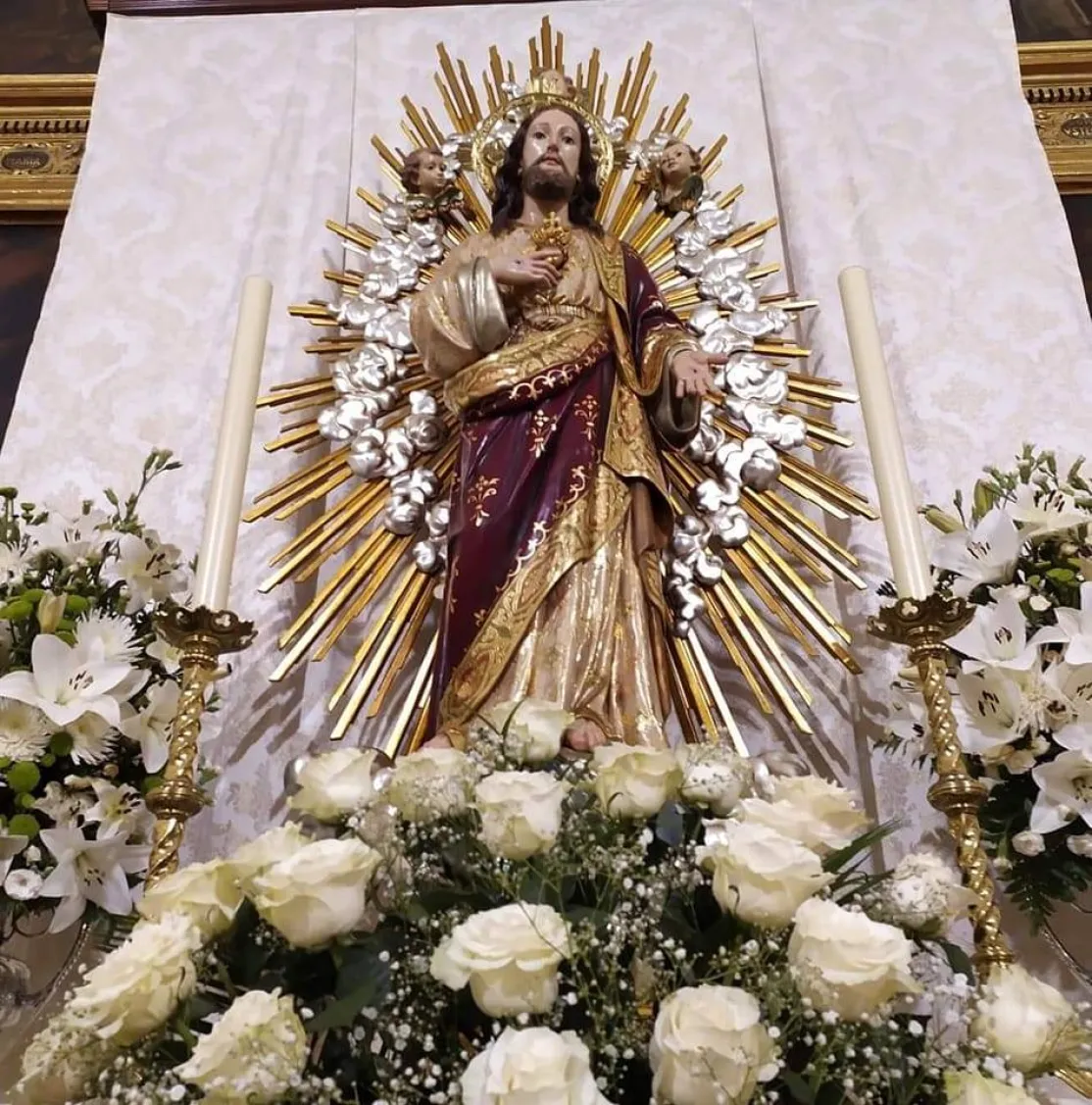 Monumento del Corazón de Jesús de la Iglesia “Ntra. Sra. de la Anunciación” de Belmez