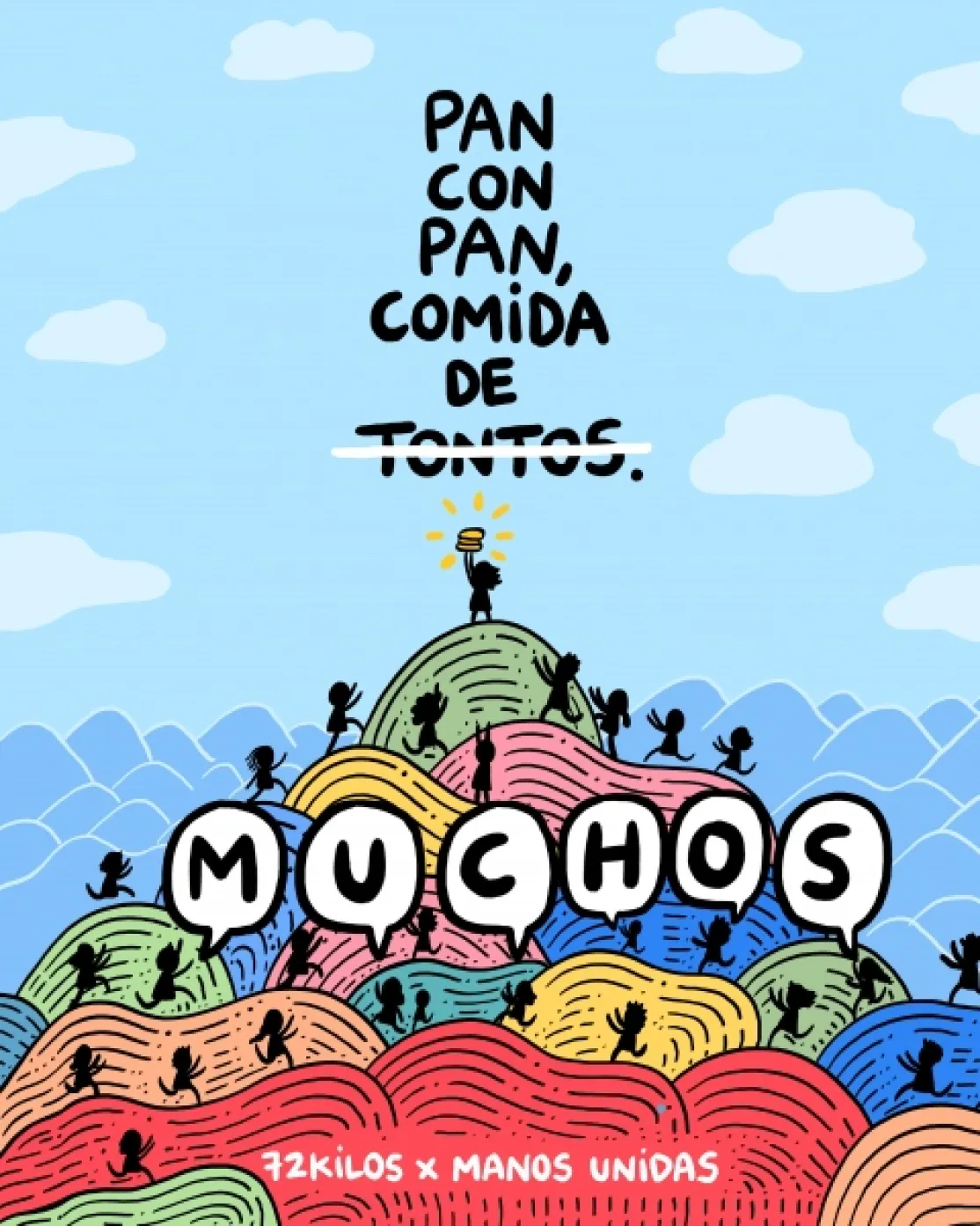 Cartel ilustrativo de 72 kilos