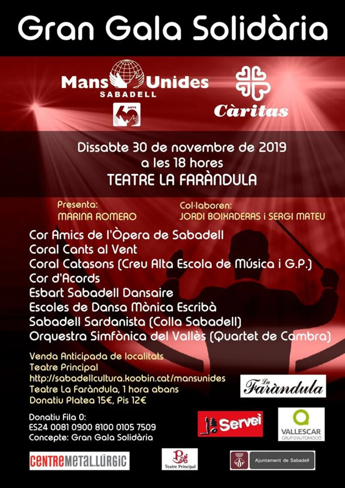 Gran Gala Solidaria en Sabadell
