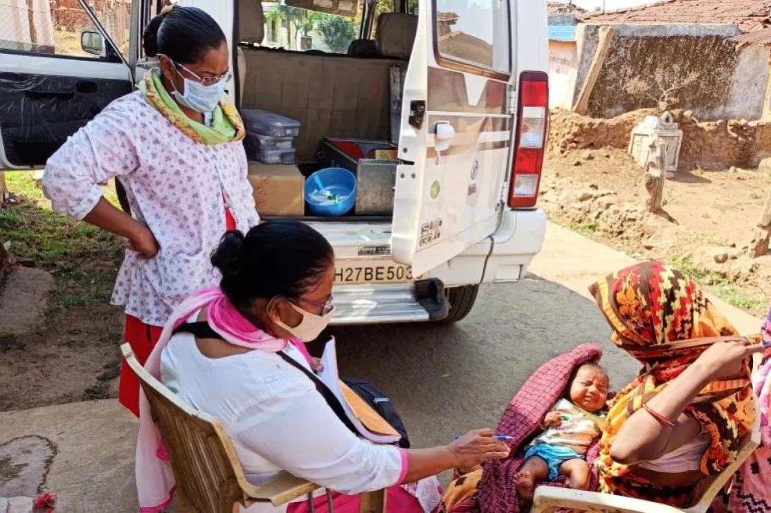 Atención Sanitaria en India. Foto: Manos Unidas ONG 