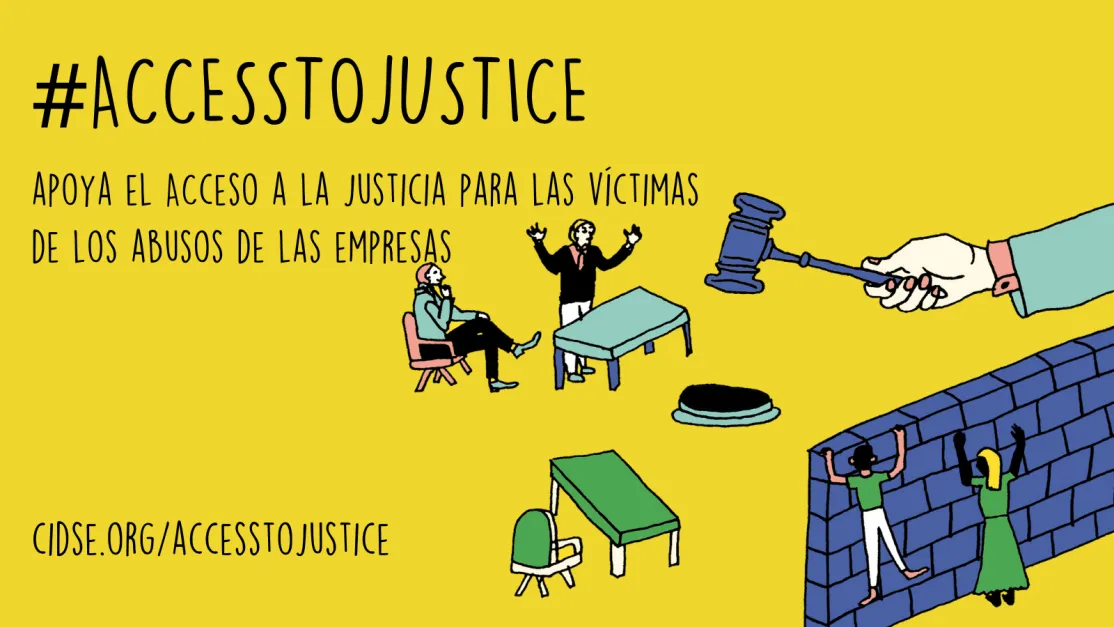 Campaña "Acceso a la justicia" de CIDSE