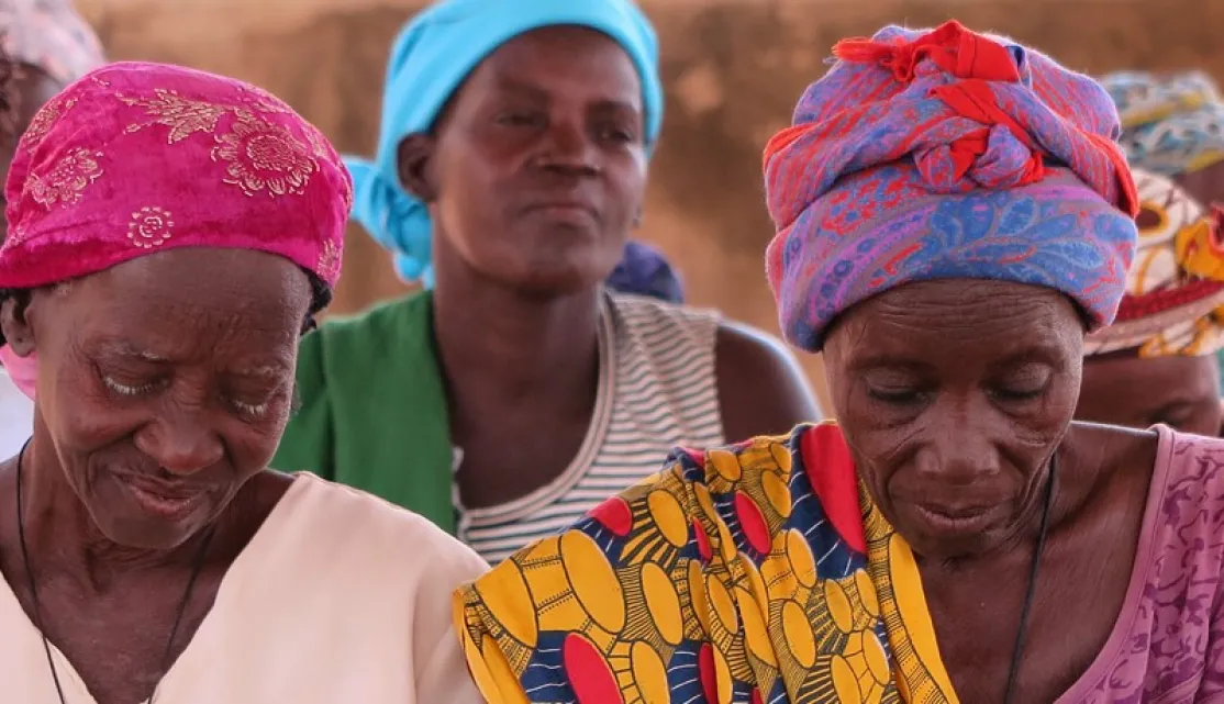 Mujeres Viudas en Burkina Faso. Foto: Manos Unidas
