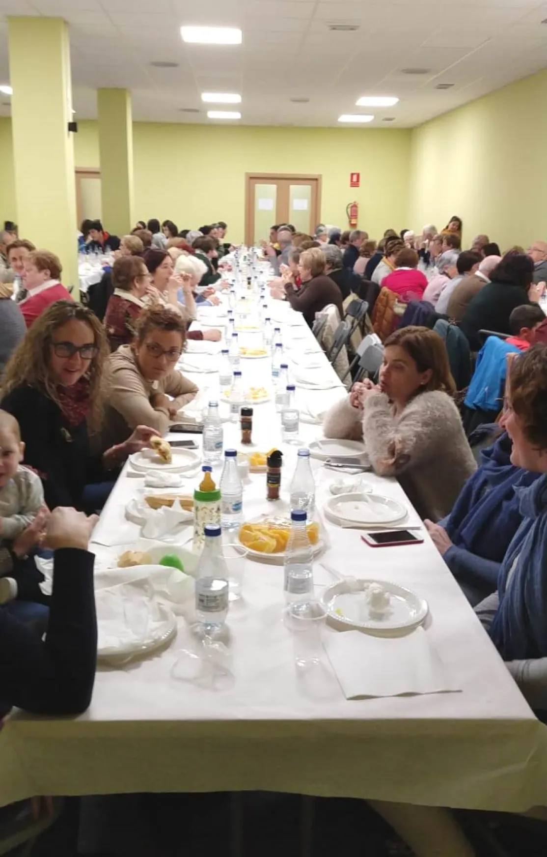 Cena del Hambre en la delegación comarcal de Manos Unidas de Alfara del Patriarca. .