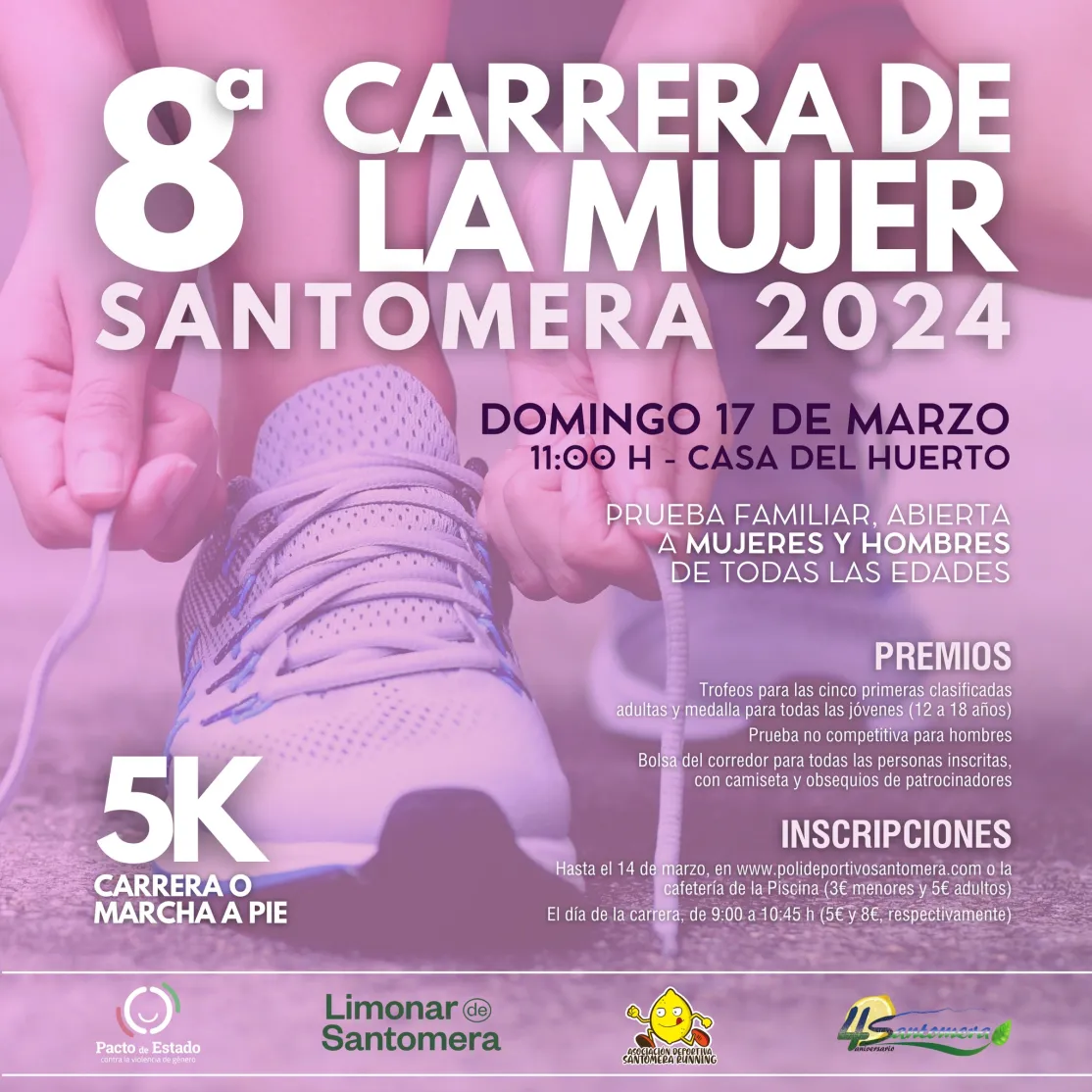 VIII Carrera de la Mujer Santomera