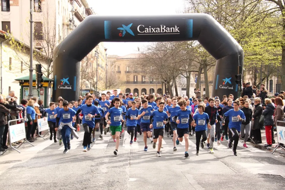 Carrera solidaria en Pamplona