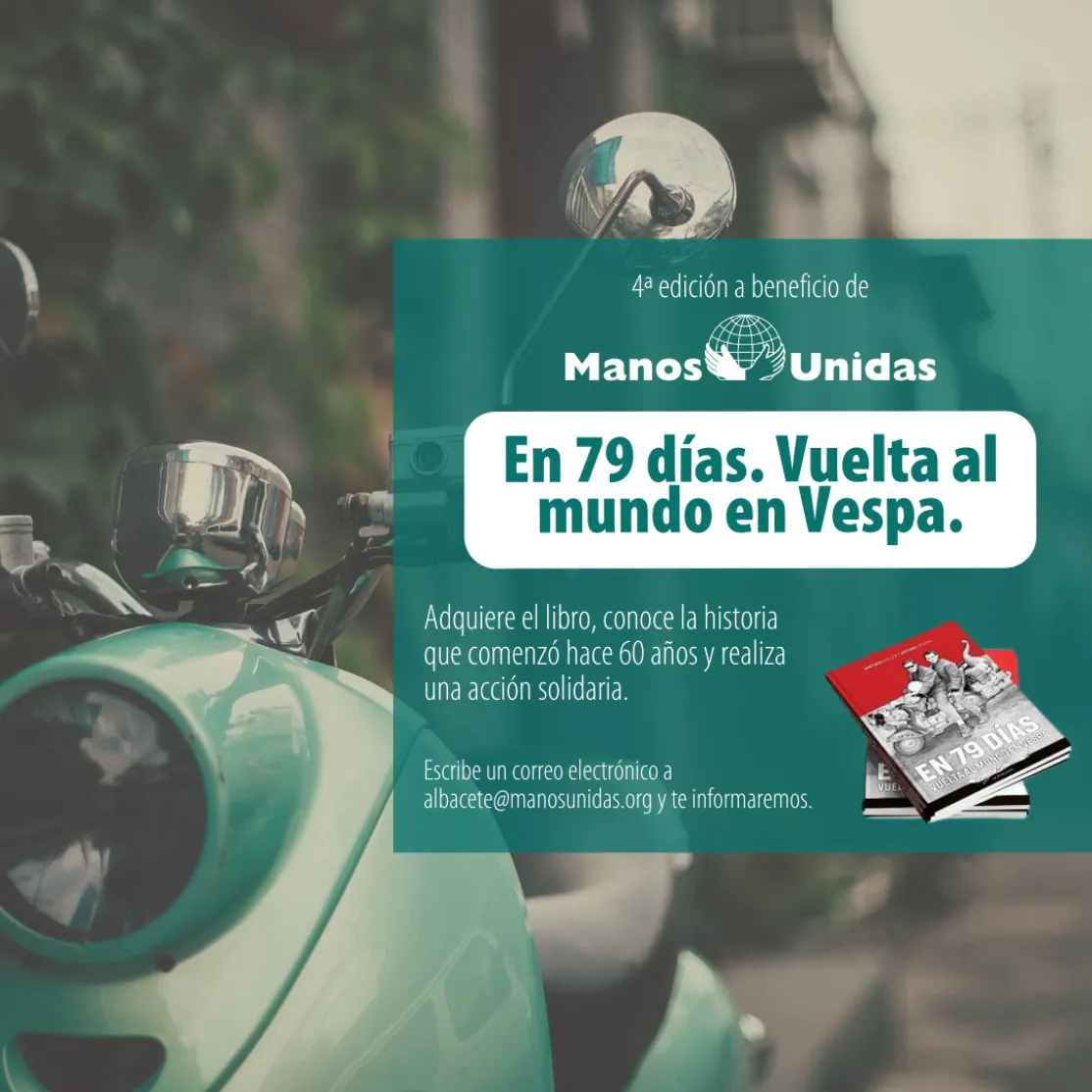 60 aniversario del viaje que inspiró el libro: 'En 79 días. Vuelta al mundo en Vespa'