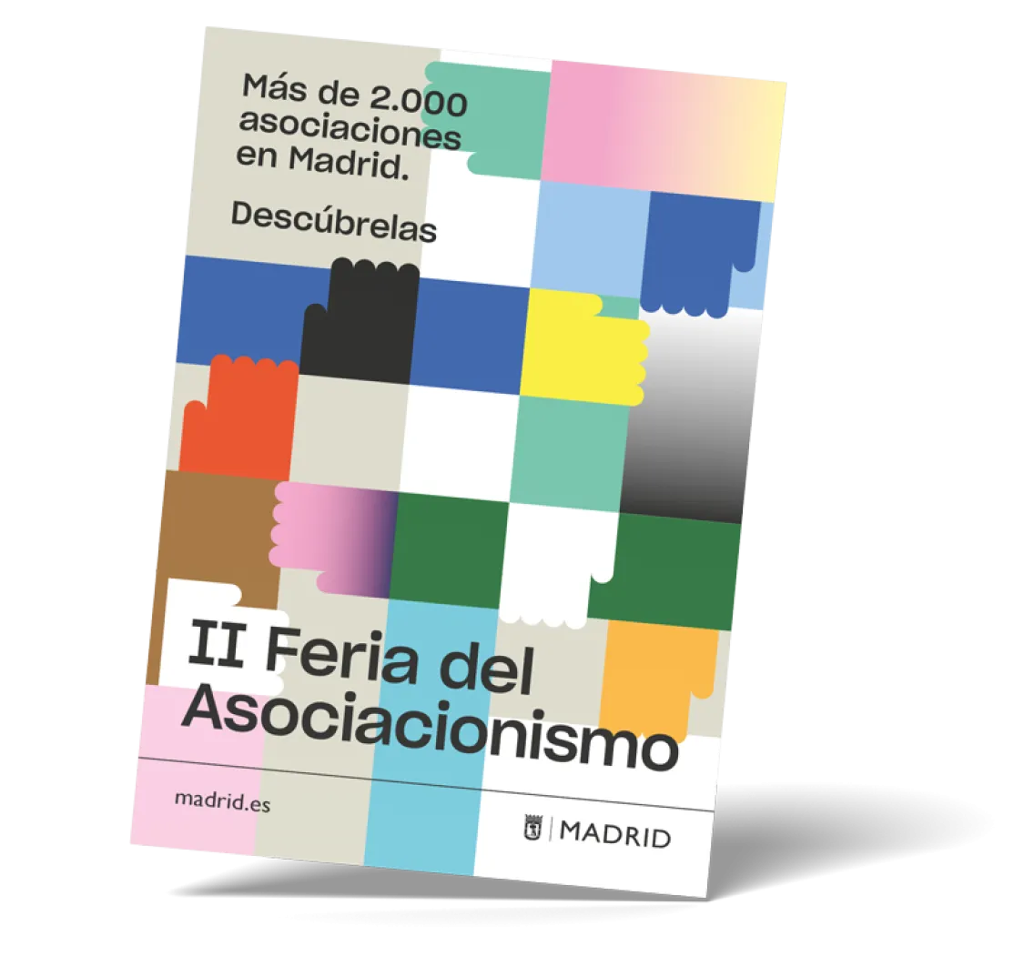 Cartel de la II Feria del Asociacionismo de Madrid 2020