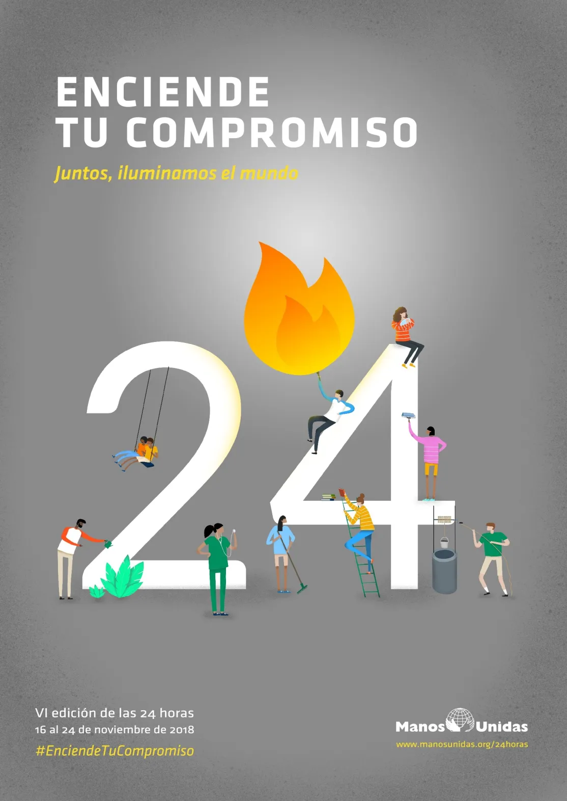 VI edición de las 24 horas de Manos Unidas