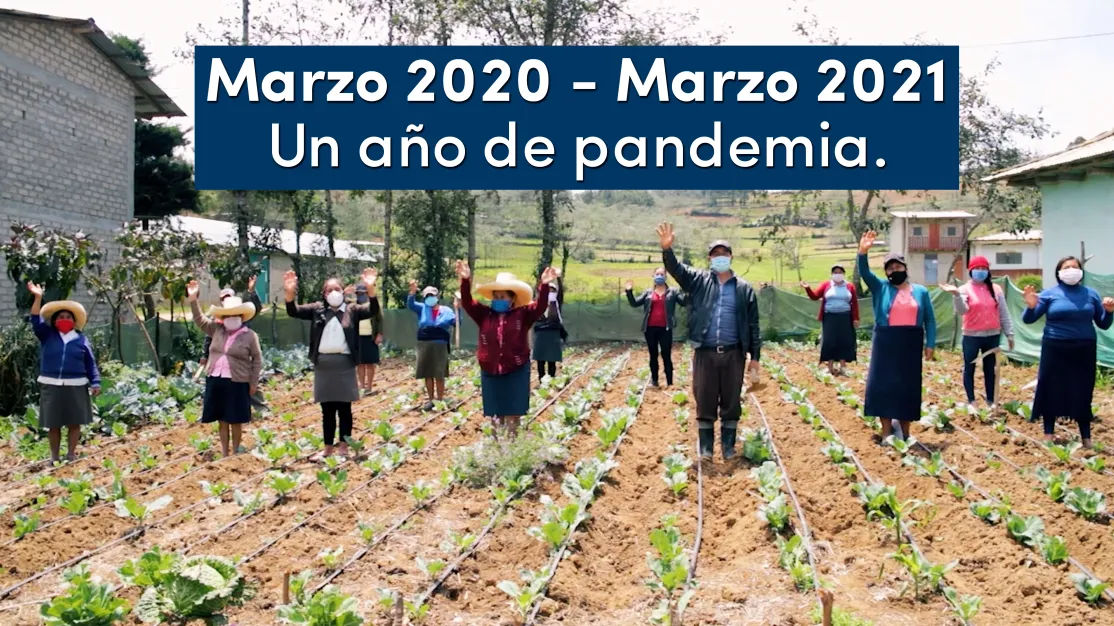 Coronavirus: un año de pandemia. Foto: Escaes (Perú) para Manos Unidas 