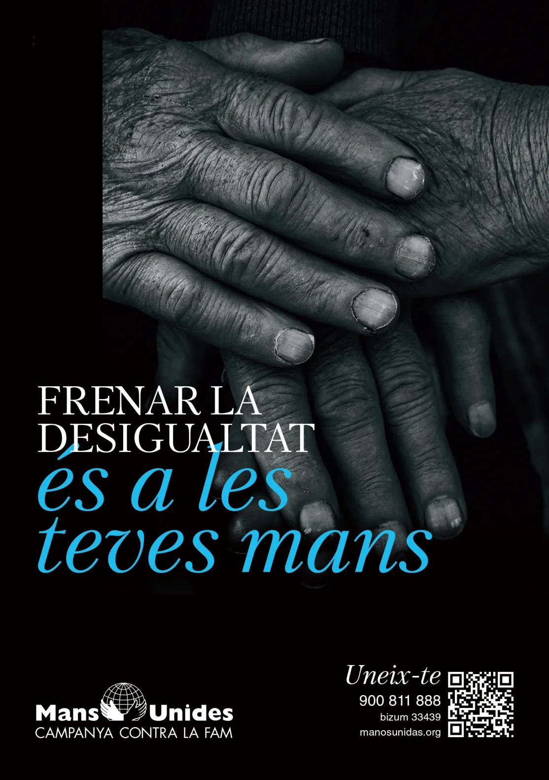 "Frenar la desigualdad está en tus manos"