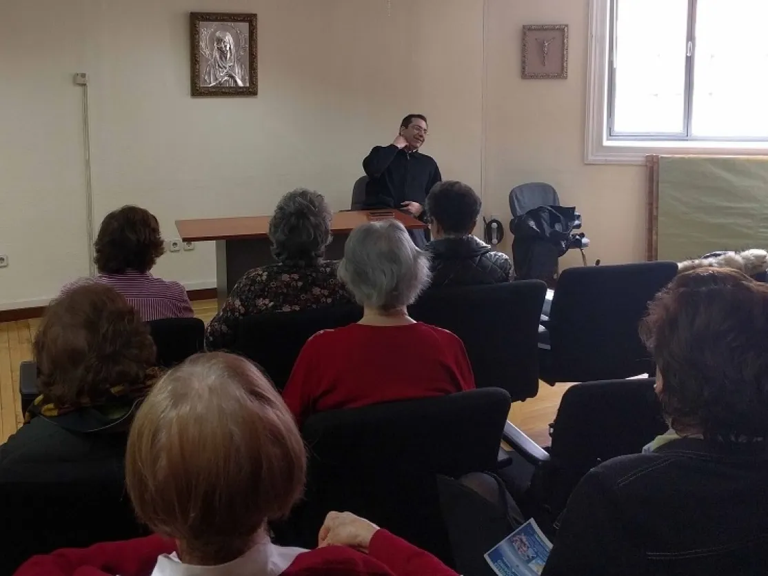 Charla de formación en Manos Unidas Madrid