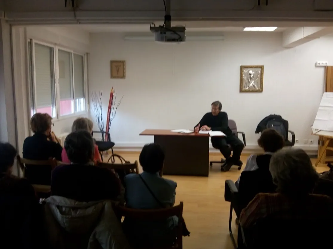 Charla de Jose Juan Fresnillo sobre el Sinodo de la Amazonia en Manos Unidas Madrid 