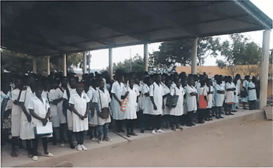 Proyecto "Cubierta escuela "Raina da Paz" en Sambe (Angola)