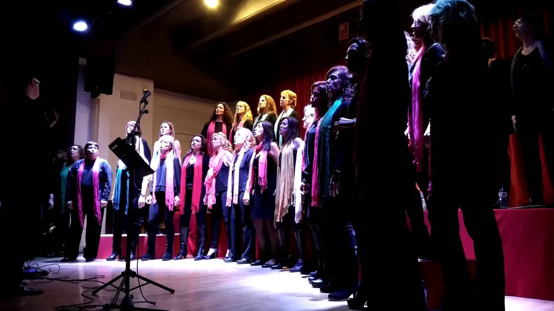 Concierto benéfico de gospel en Llinars del Vallès