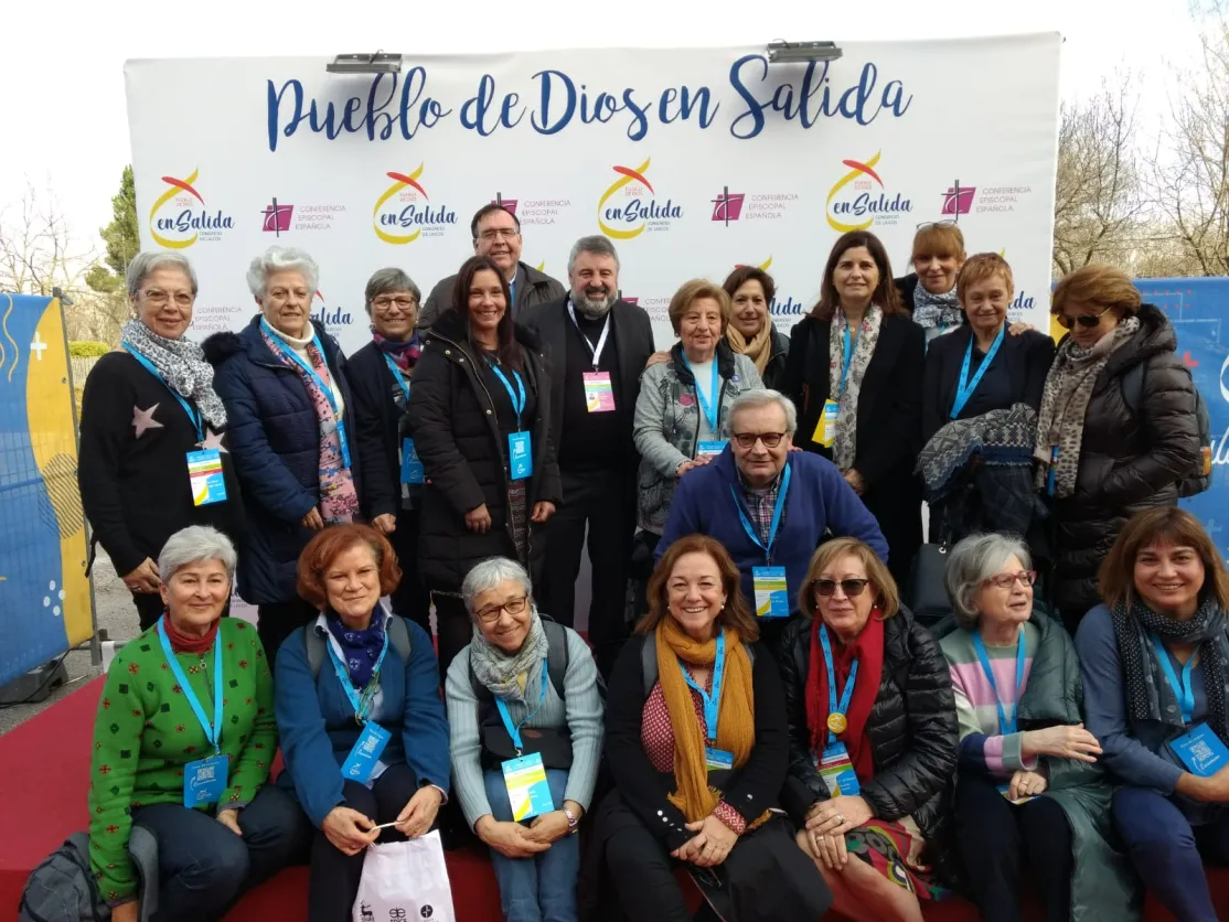 Representantes de Manos Unidas en el Congreso de Laicos 2020