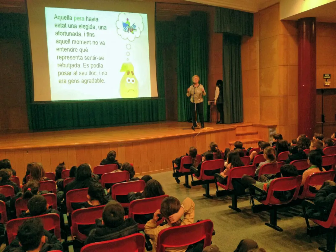 Cuentacuentos en el Col·legi Sagrat Cor del Vendrell
