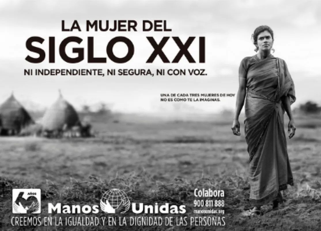La pobreza tiene rostro de mujer, es una de las ideas básicas de las que esta exposición quiere concienciar.