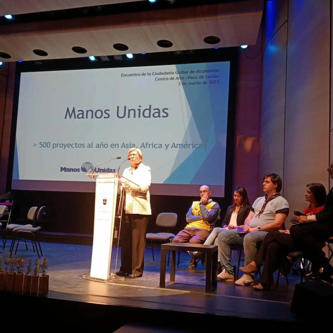 Manos Unidas Madrid en el I Encuentro Ciudadanía Global de Alcobendas