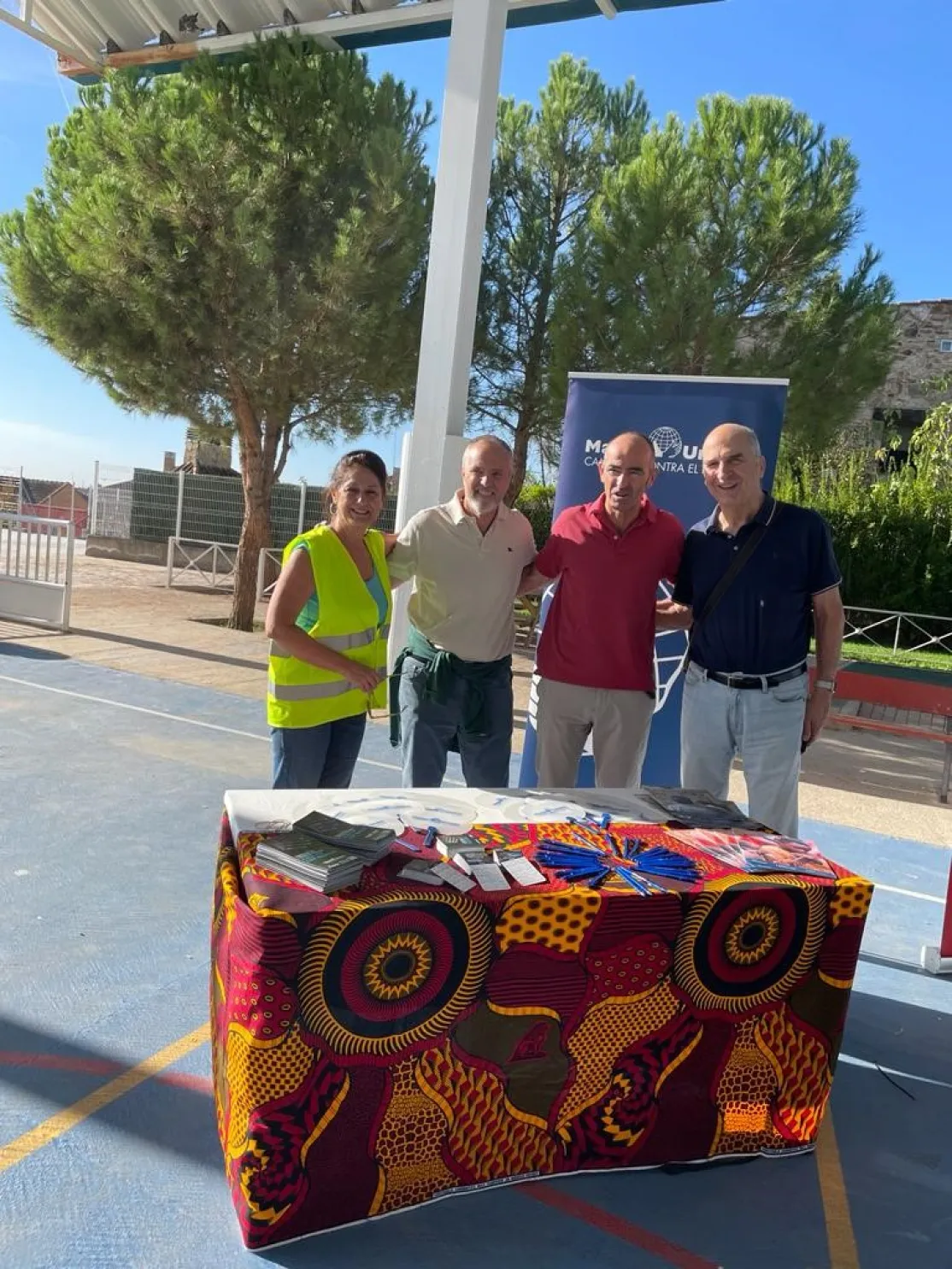 Voluntarios de Manos Unidas Madrid en el encuentro de ONGs de San Agustín de Guadalix