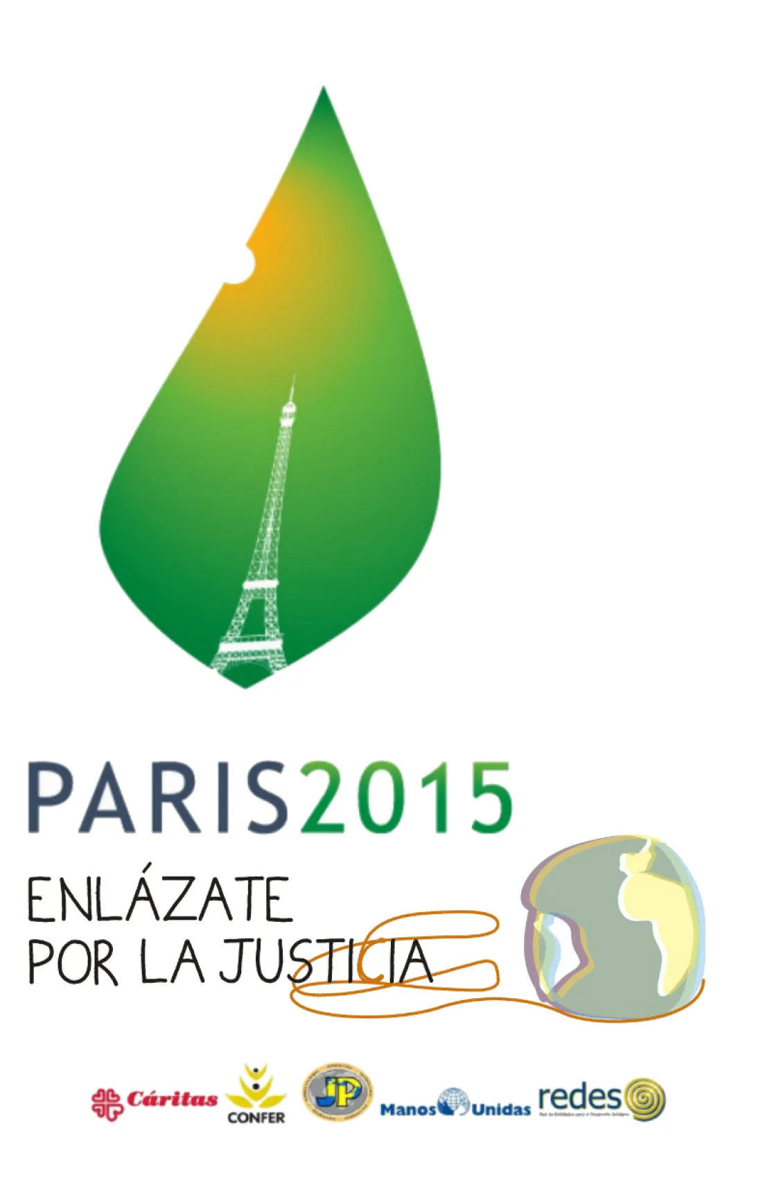 «Enlázate por la justicia» insta al gobierno a asumir los compromisos recogidos en el Acuerdo del Clima de París