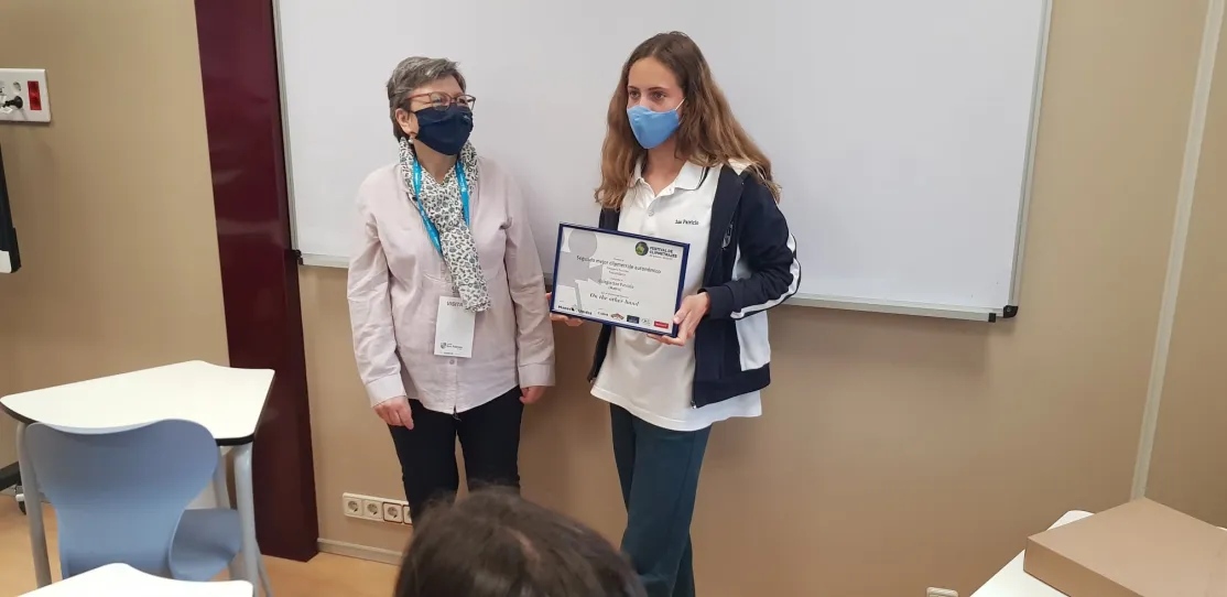 El colegio San Patricio de Madrid recibe el 2º premio de Clipmetrajes MU 2021