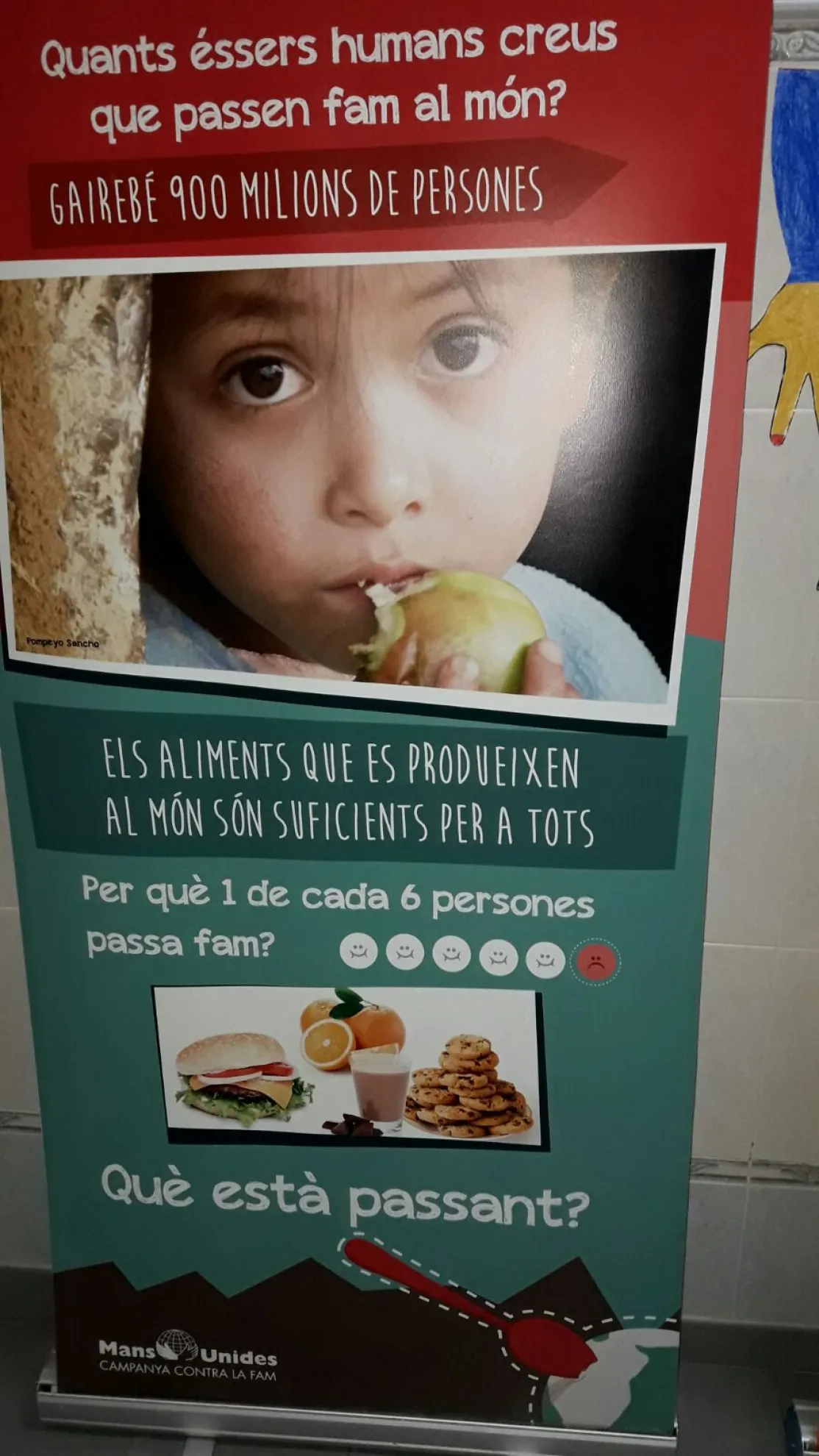 Exposición en el Colegio Cor de Maria de Valls