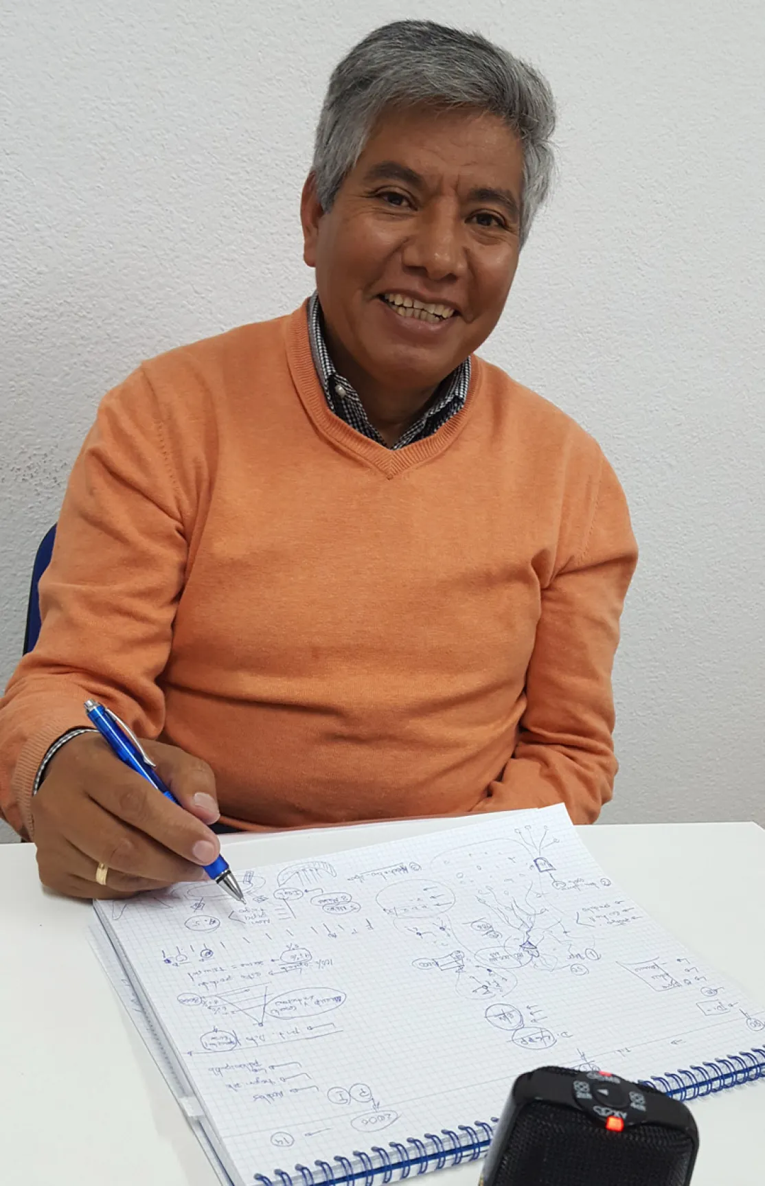 Félix Almendras, gerente de PROAGRO, socio local de Manos Unidas en Bolivia