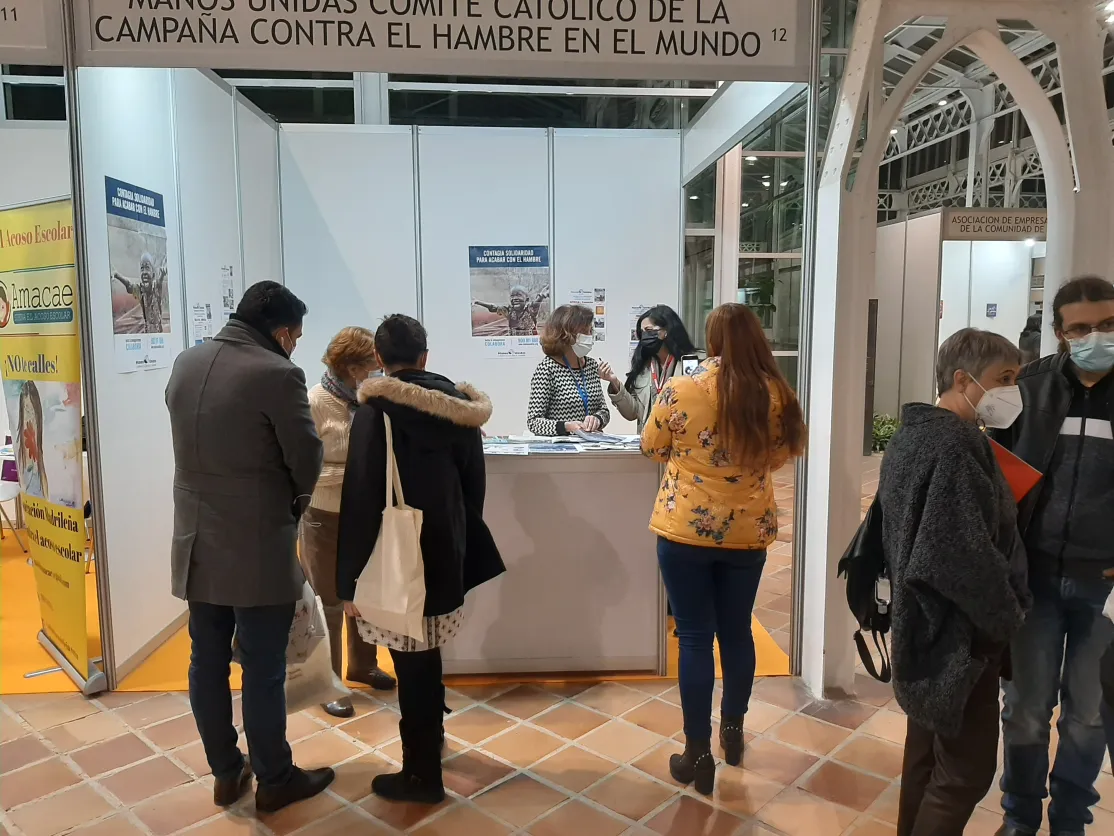 Manos Unidas en la III Feria del Asociacionismo de Madrid