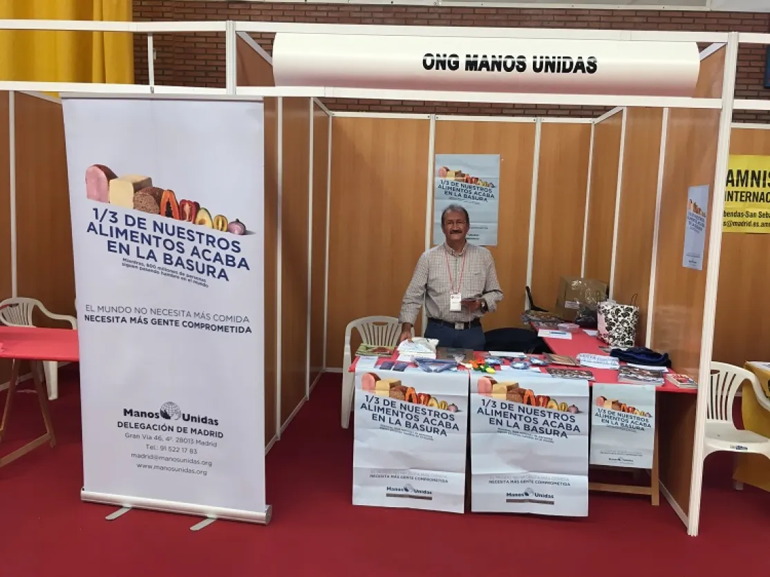 Manos Unidas en la Feria de las Asociaciones de San Sebastian de los Reyes