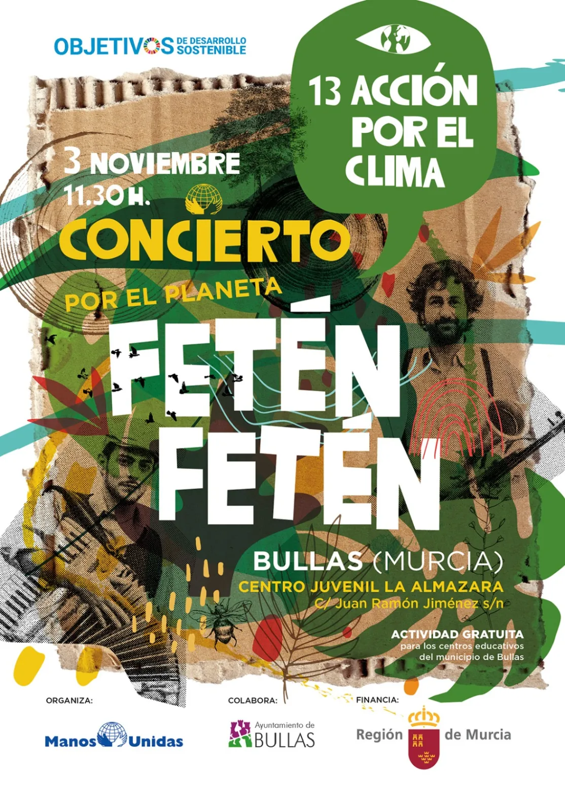 Concierto Fetén fetén - Bullas