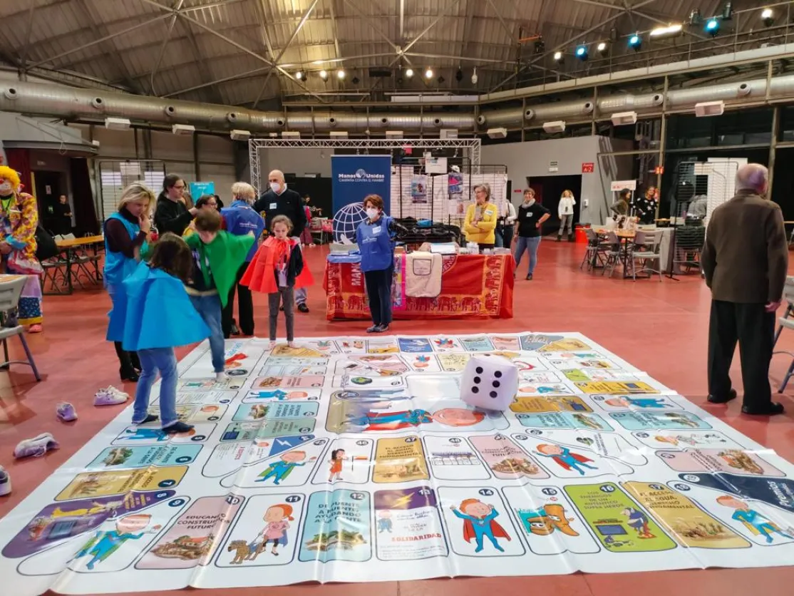 Manos Unidas en la Fiesta de la Infancia de Alcobendas 2022