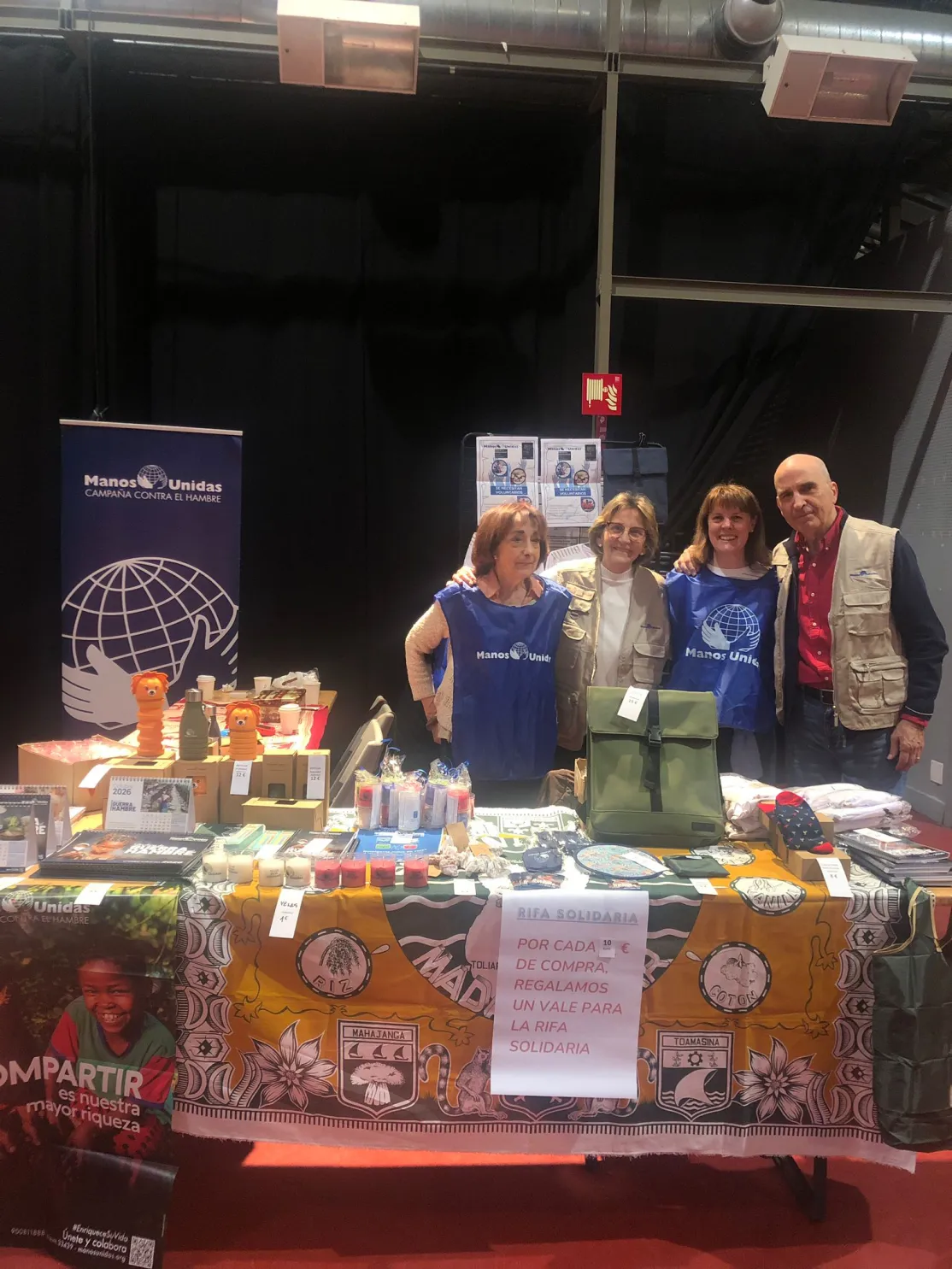 Voluntarios de Manos Unidas Madrid en la Fiesta de la Solidaridad en Alcobendas 2025