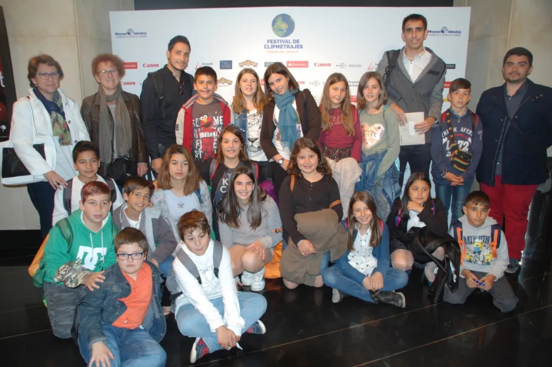 Acto Final Nacional de la VIII edición del Festival de Clipmetrajes de Manos Unidas en Madrid