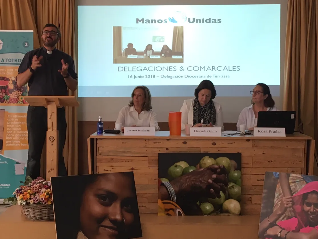 Jornada de formación de Manos Unidas Terrasa