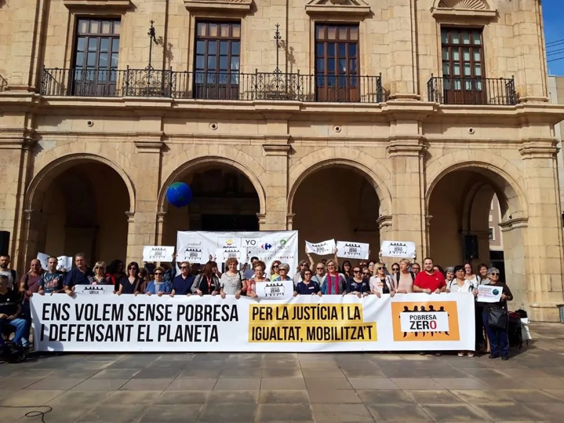 Concentración Pobreza Zero. Castellón 2019