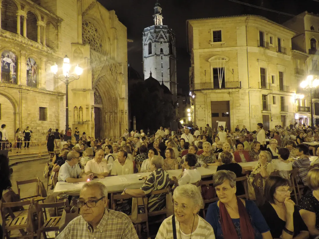 La Cena del Hambre es un evento solidario con las personas que carecen de alimentos. 