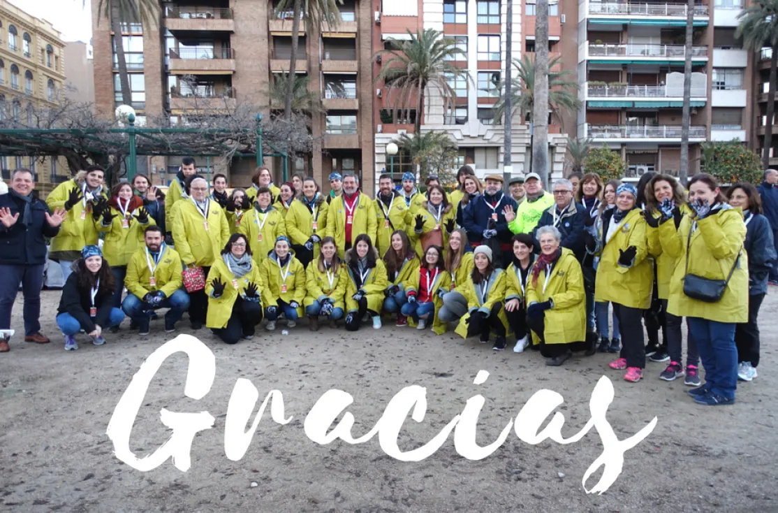 Voluntarios de Manos Unidas Valencia. 