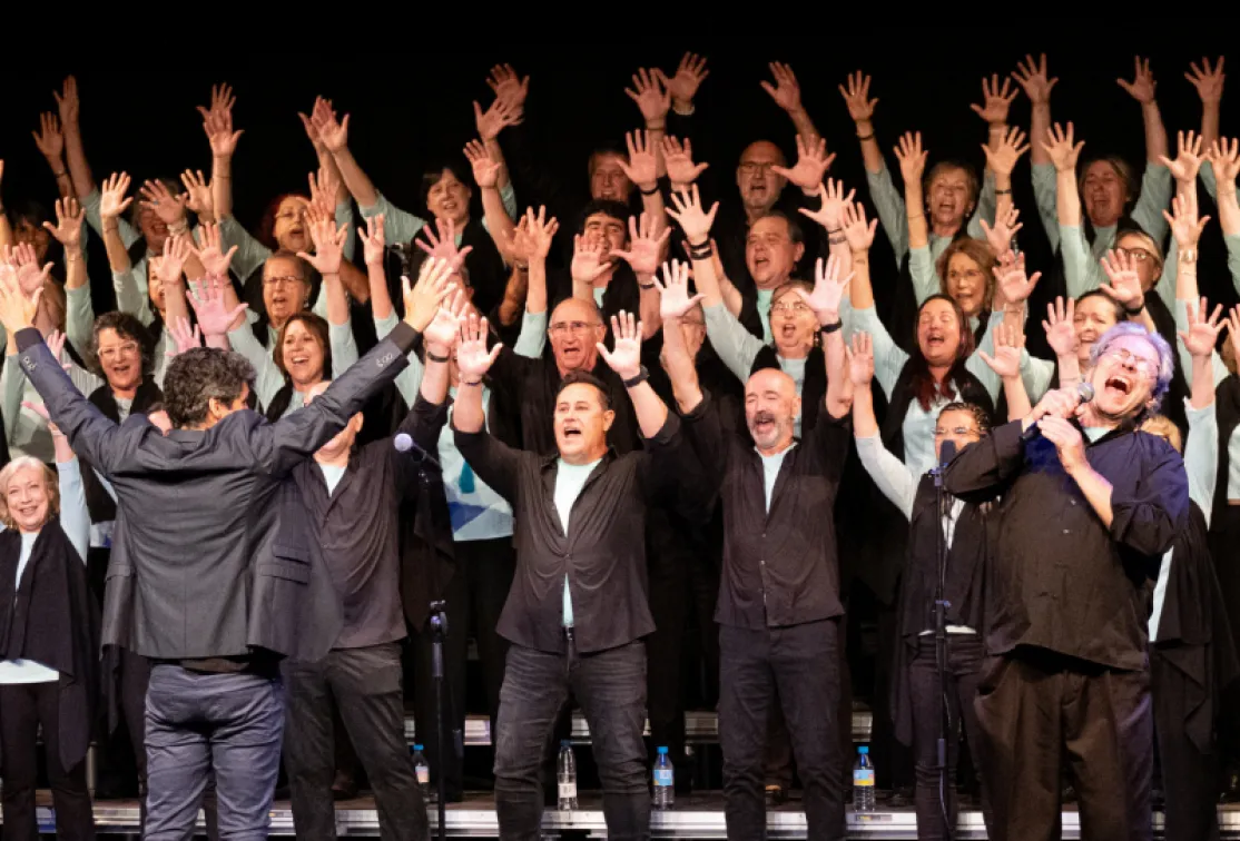 Concierto solidario de «G de Gospel» en la Església de Sant Jaume