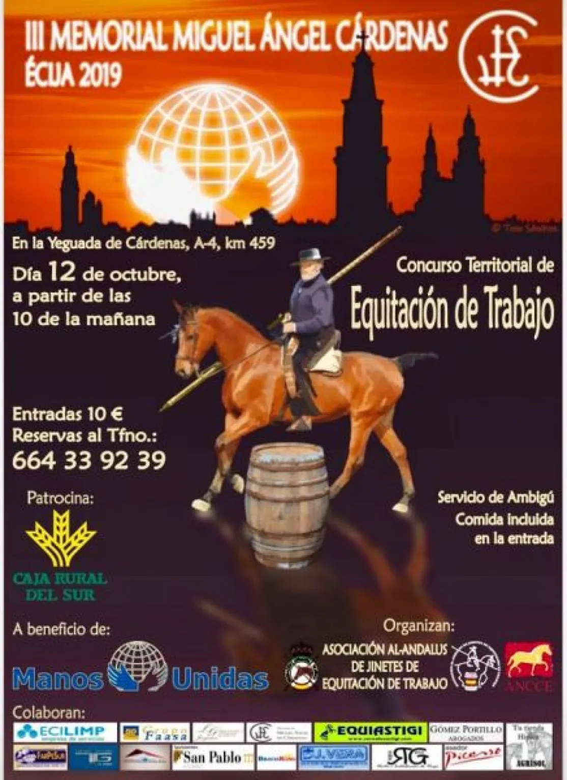 Concurso de equitación de trabajo: III Memorial Miguel Ángel Cárdenas