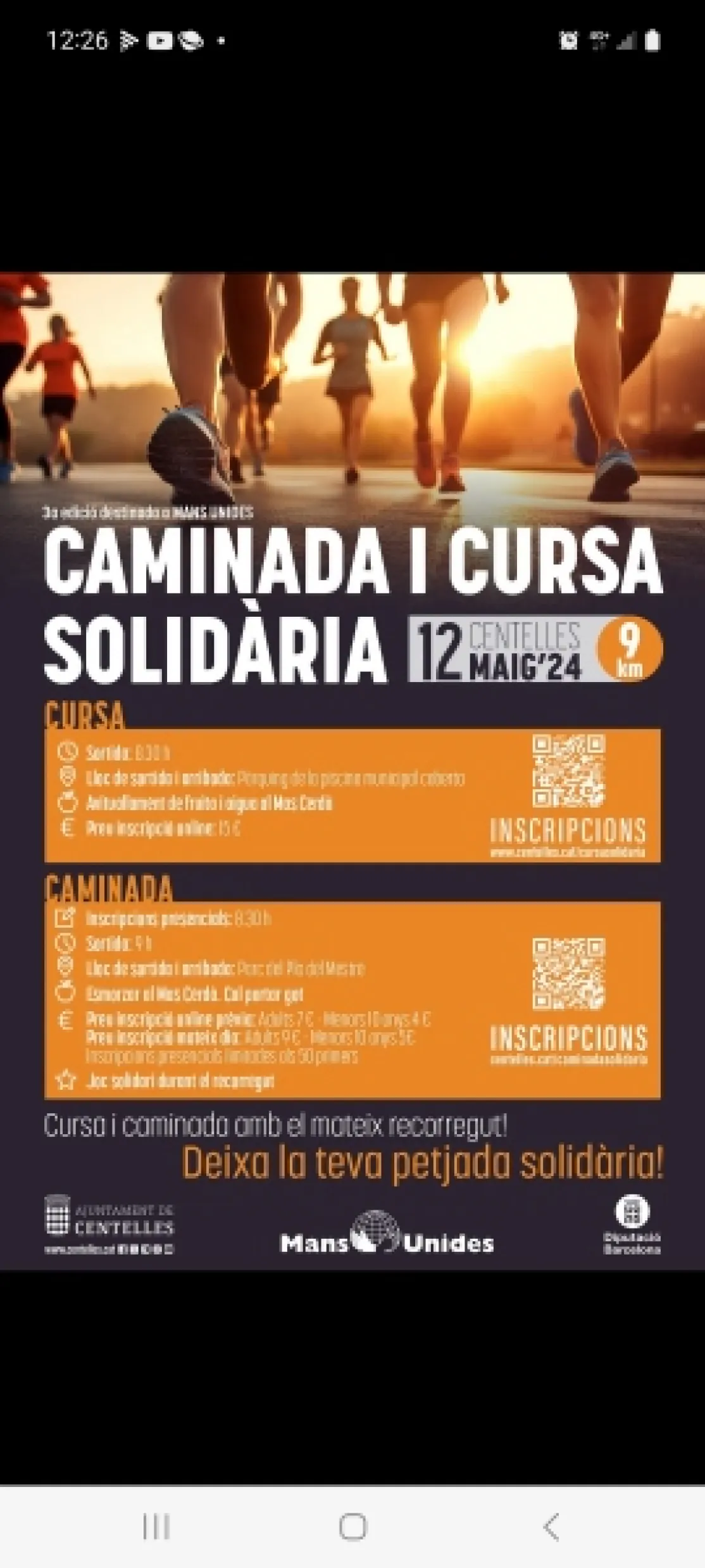 Deja tu huella solidaria