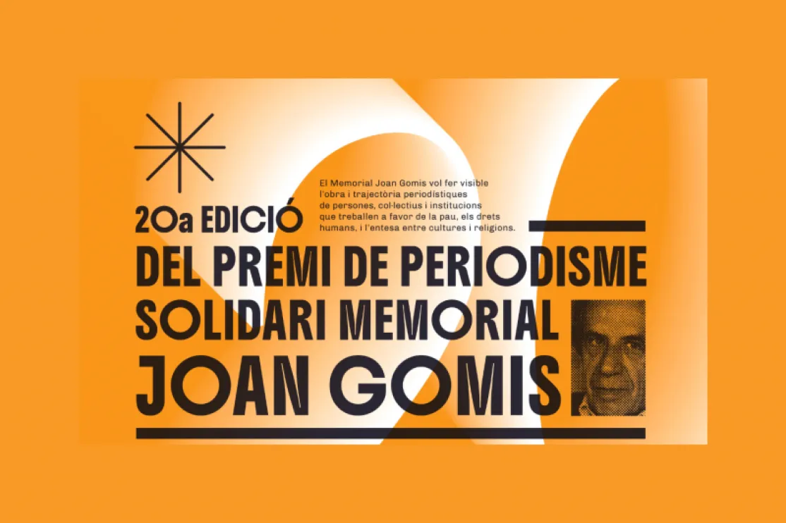 Participa en el premio de periodismo solidario «Memorial Joan Gomis 2025»