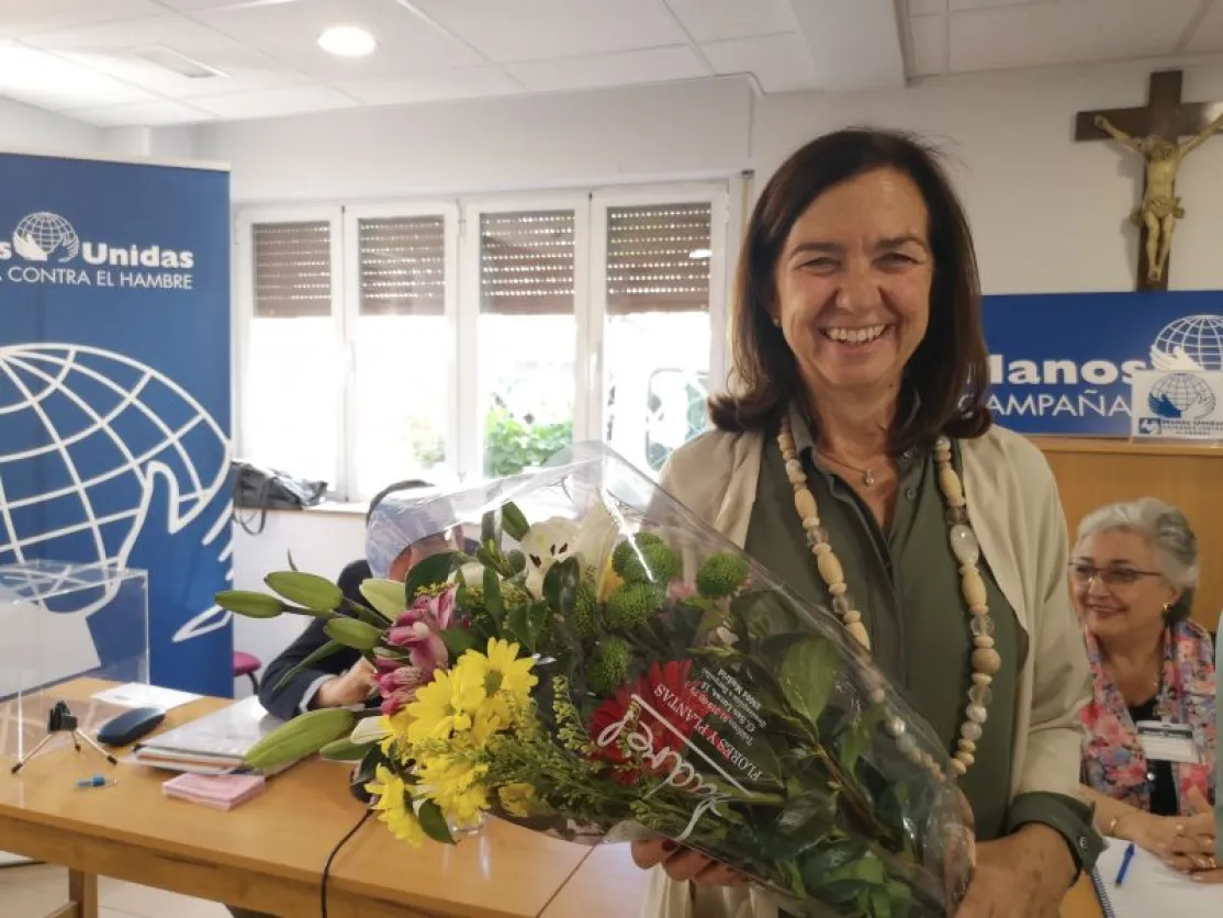 Clara Pardo, presidenta Electa de Manos Unidas. Foto:Marta Carreño