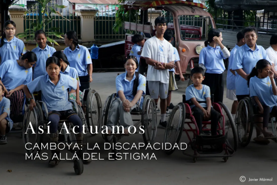 Así Actuamos. Camboya, la discapacidad más allá del estigma. Fotografía: Javier Mármol