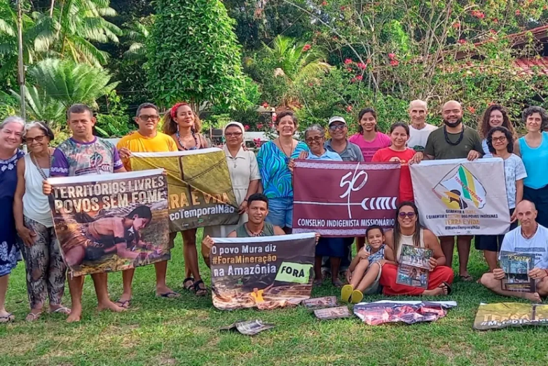 La minería y el cuidado de la Casa Común. Fotografía: CIMI Brasil