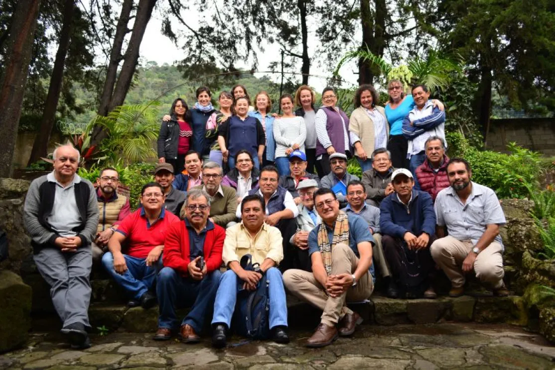 Foto de Grupo del Encuentro de Socios locales de Manos Unidas en Guatemala. FOTO Diria Berna