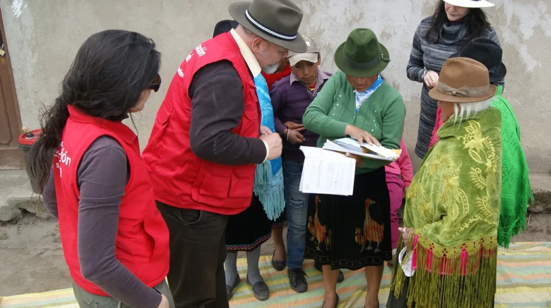 Foto Manos Unidas - Convenio Ecuador