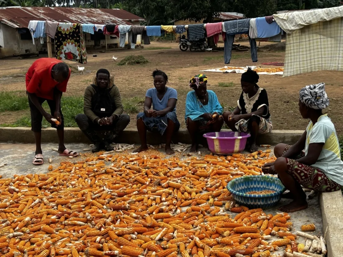 16 y 17 de octubre; Día de la Alimentación y de la Erra la Pobreza. Fotografía: Sierra Leone Chesterton Centre / Manos Unidasdicación de