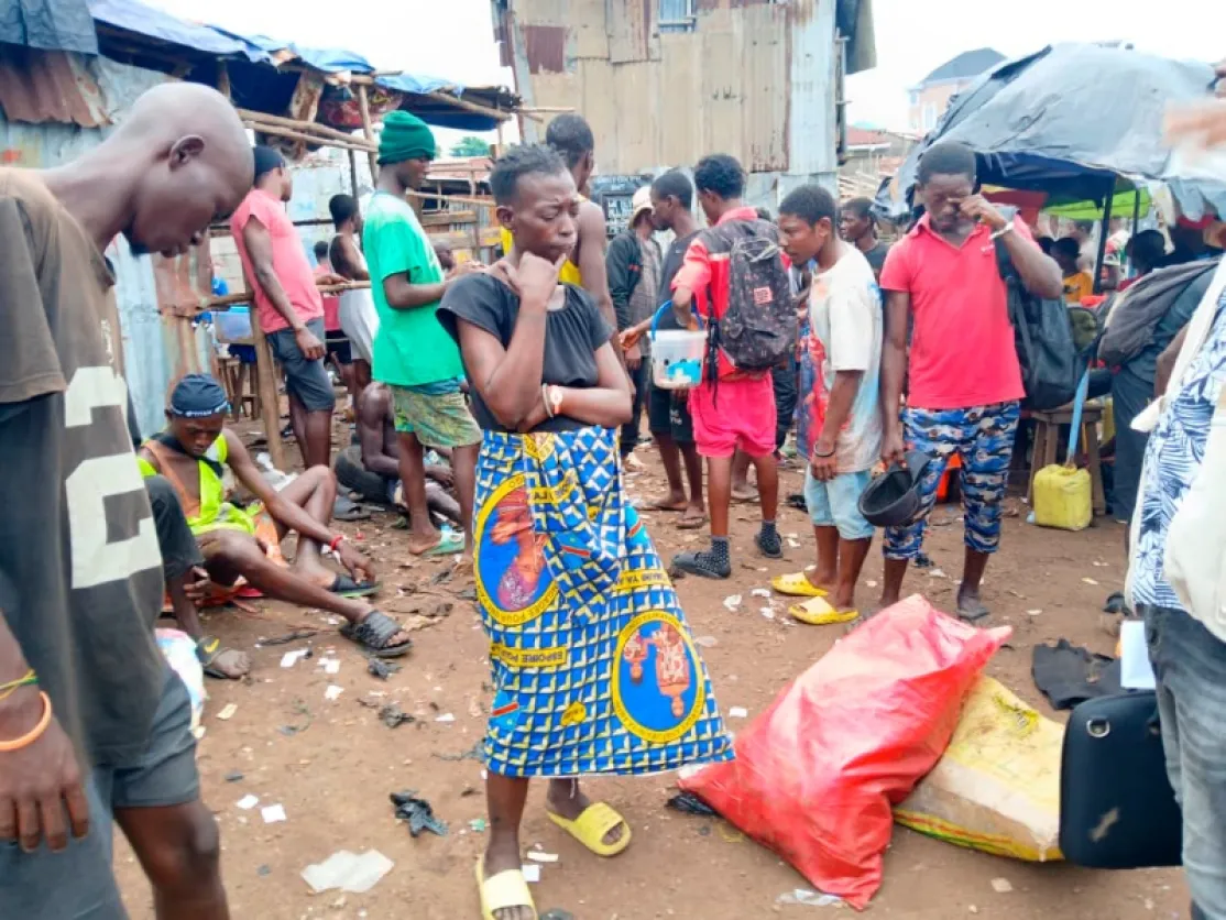 Apoyamos la rehabilitación de jóvenes adictas al Kush en Sierra Leona. Fotografía: Caritas Freetown